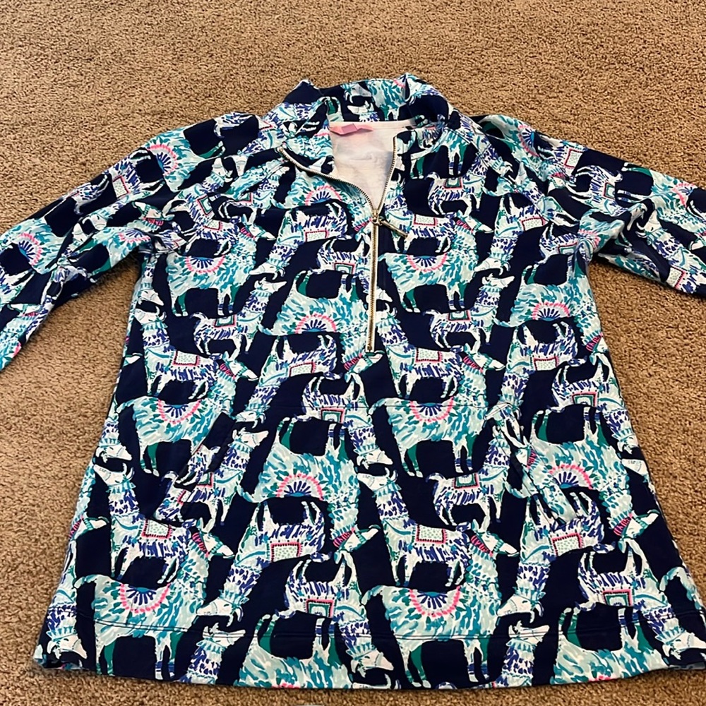 Lilly pulitzer popover- size L